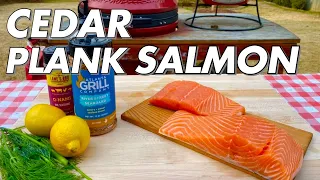 Kamado Joe Salmon | Smoked Salmon on a Cedar Plank | KamadoMax 4K