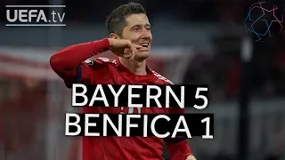 BAYERN 5-1 BENFICA #UCL HIGHLIGHTS