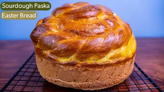 Sourdough Paska (Easter Bread)
