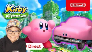 JE DÉCOUVRE LE NOUVEAU KIRBY ! (Kirby and the Forgotten Land) ! Nintendo Switch Épisode 1
