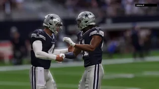 Madden 22 Panthers vs Cowboys