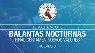 BAILANTAS NOCTURNAS - FINAL CERTAMEN NUEVOS VALORES - JUEVES 8 - 49° FESTIVAL NACIONAL DEL CHAMAMÉ