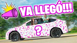 JUGUETE NUEVO! 🎁 LLegó el TESLA para PRODUCCIÓN! 🚗 Sandra Cires Art ft HaroldArtis 💥