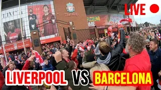 Liverpool vs Barcelona LIVE | CHAMPIONS LEAGUE SEMI FINAL 2019 | Fans Atmosphere at Anfield