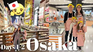 Japan Vlog 🇯🇵 | Osaka Days 1-2: CupNoodles Museum, Dotonbori Shopping + Eats!