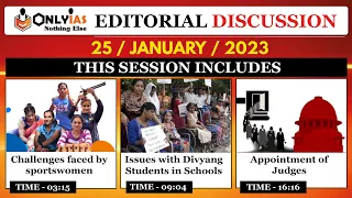 25 January 2023, Editorial And Newspaper Analysis, Women in sports and Politics, We the people