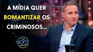 Guilherme Derrite, Secretário de Segurança Pública opina sobre mídia brasileira | The Noite 22/08/23