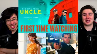 REACTING to *The Man From U.N.C.L.E.* SO MUCH FUN!! (First Time Watching) Action Movies