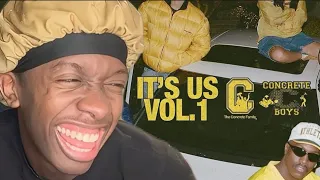 THIS THAT UNC MUSIC! Concrete Boys - It's Us Vol. 1 ALBUM REACTION