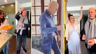 Bruce Willis Celebrates His 68th Birthday And Singing With Family!🎂✨