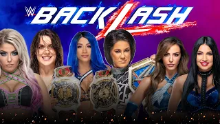 Tag Team Champion Triple Threat - Bayley & Sasha Banks Vs Alexa Bliss & Nikki Cross Vs The IIconics