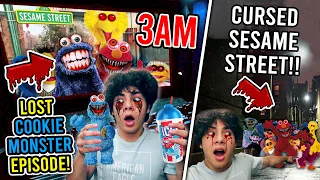 DO NOT WATCH THE CURSED COOKIE MONSTER MOVIE AT 3AM!! (EVIL ELMO AND FRIENDS IN REAL LIFE)