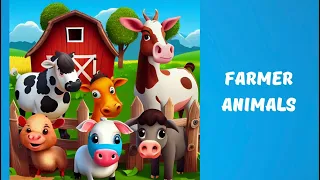 Farm animals: cow, ducks, rooster, chicken, baby chickens, horse, pig, cat, dog. Farm Animal Sounds