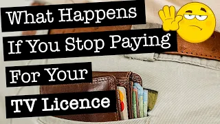 TV Licence Letters - What Happens If You Just Stop Paying
