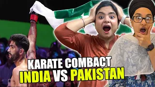 Indian Reacts To SHANZAIB RIND vs RANA SINGH *Full Fight* | Pakistan vs India | Karate Combat