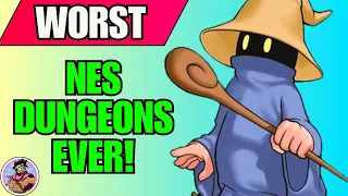 10 Worst NES RPG Dungeons - 8 Bit Edition (NES and SMS)