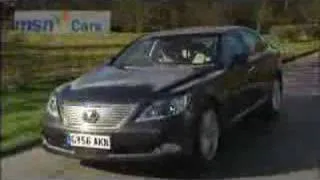 MSN Cars test drive of the Lexus LS 460