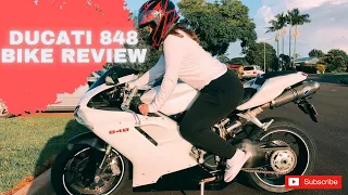 Ducati 848 Superbike Review #Ducati #motorcycle