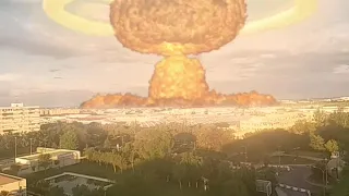 Simulación bomba nuclear