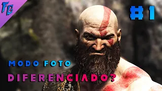 Kratos e suas caretas! God of War - Explorando o MODO FOTO [PS5]