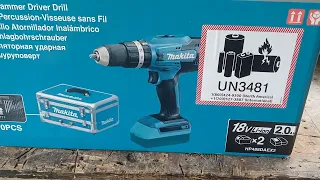 Makita all-in-one wire les drill machine unboxing
