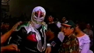 Black Cat/Eddy Guerrero/Konnan/Love Machine vs Latin Lover/Máscara Sagrada/Perro Aguayo/Tinieblas Jr