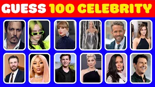 Guess The Celebrity in 5 Seconds II 100 Most Famous People in The World