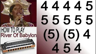 RIVER OF BABYLON HARMONICA ( C DIATONIC ), ARMÓNICA C, BLUES HARP C, GAITA DE BOCA C MUNDHARMONIKA C