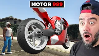 FRANKLIN DÜNYANIN EN BÜYÜK MOTORSIKLETINI YAPTI - GTA 5 MODS