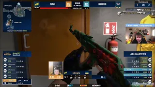 s1mple dando aula de CS!! Que clutch foi esse!! - NAVI vs HEROIC