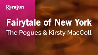 Fairytale of New York - The Pogues & Kirsty MacColl | Karaoke Version | KaraFun