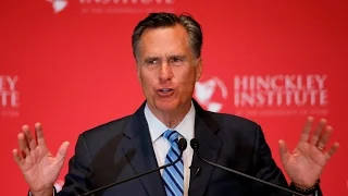 Watch Mitt Romney's Takedown of Donald Trump, in 3 Minutes