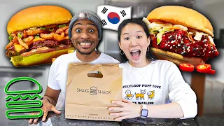 We Tried The Korean Menu from Shake Shack For The First Time!