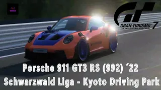 Gran Turismo 7 - Porsche 911 GT3 RS (992) ´22 - Schwarzwald Liga - Kyoto Driving Park