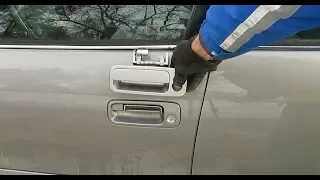 How to Replace a Driver’s Door handle ’97-’01 Toyota Camry
