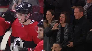 Drake Batherson scores first NHL goal!