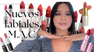 PROBANDO NUEVOS LABIALES DE MAC, PERFECTOS PARA OTOÑO-INVIERNO / New MAC Lipsticks For Autumn