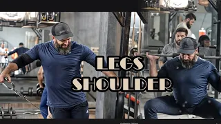 ROUTINE EXERCISE|| LEGS SHOULDER|| @BMfitness83 #youtube #legsday #shoulderworkout #follow