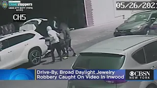 Drive-By, Broad Daylight Jewelry Robbery Caught On Video In Inwood
