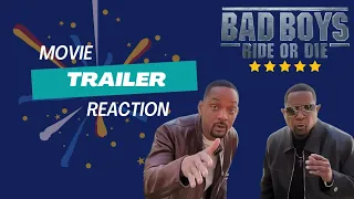 MOVIE 🎬 TRAILER REACTION: BAD BOYS RIDE OR DIE REVIEW