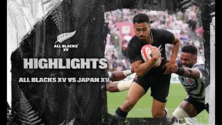 HIGHLIGHTS: All Blacks XV v Japan XV (Tokyo)