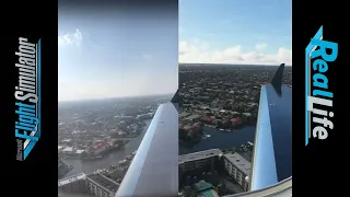 MSFS VS REAL LIFE- WHICH ONE IS REAL???-LANDING IN NAPLES FLORIDA