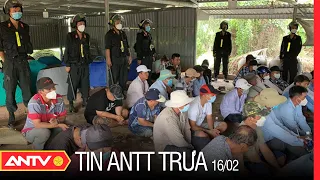 Tin An Ninh Trật tự Nóng Nhất 24h Trưa 16/02/2022 | Tin Tức Thời Sự Việt Nam Mới Nhất | ANTV