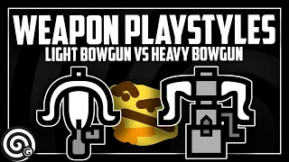 Light Bowgun vs Heavy Bowgun - WEAPON PLAYSTYLES #1 | MHW Iceborne