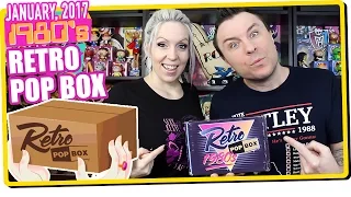 1980s RETRO POP BOX (January 2017 Edition) Unboxing Review