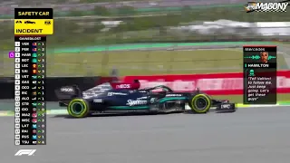 Lewis: "Tell Valtteri to follow me. Just keep going. Let's get these guys." Brazilian GP 2021