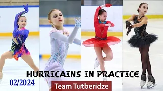 [BREAKING NEWS] Team Tutberidze - Hurricains in practice (02-2024)