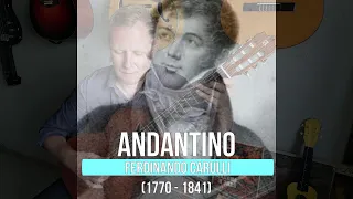 Andantino - Ferdinando Carulli  #гитарнаякомната #classicguitar  #guitar  #fingerstyle