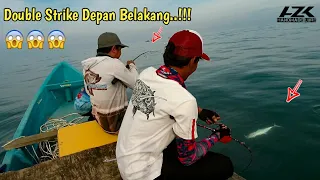 BEGINI JADINYA SAAT GEROMBOLAN IKAN TENGGIRI MULAI MENYERANG !! PESTA STRIKE TANPA HENTI