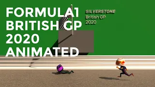 F1 British Grand Prix 2020 - Animated